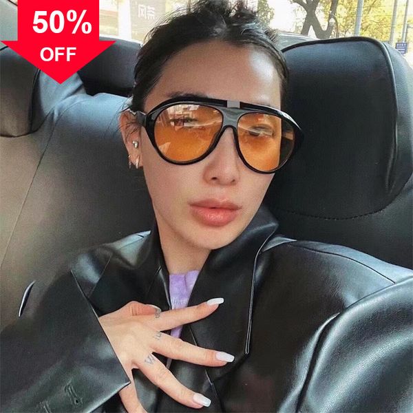

designer sunglasses g family ins same style to-ad shaped star net red concave shape, White;black
