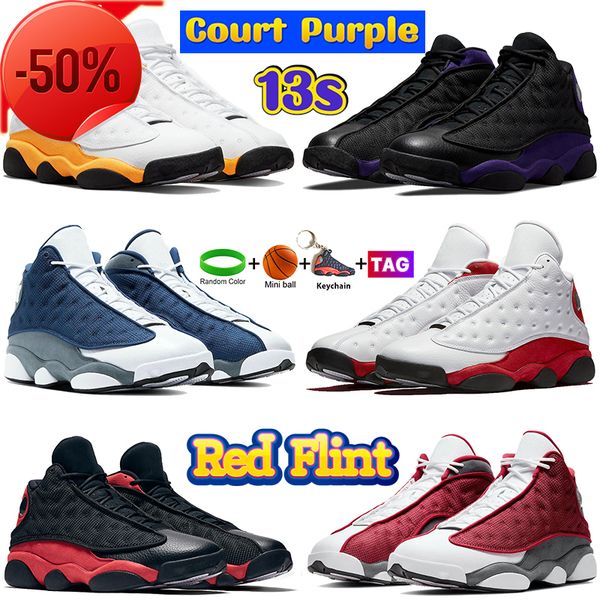 

2022 high court purple black 13s men basketball shoes 13 mens del sol red flint starfish og chicago hyper royal obsidian powder blue lucky