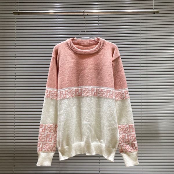 

2023 autumn winter sweater women's letter printing thick pullover soft long sleeve european street, White;black