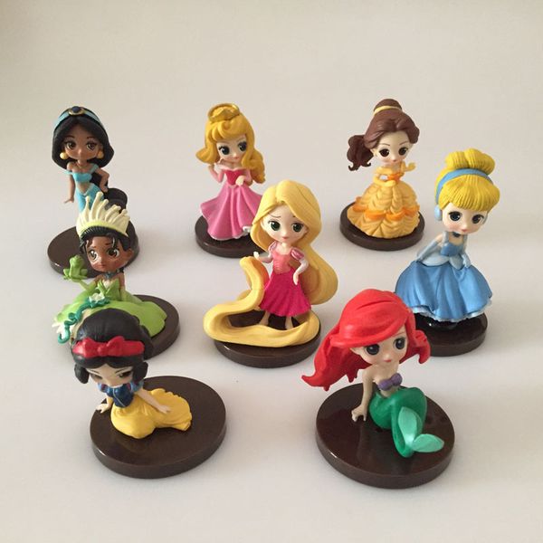 

disney genuine authorized princess doll small model cake decoration car wedding decoration holiday gift birthday surprise