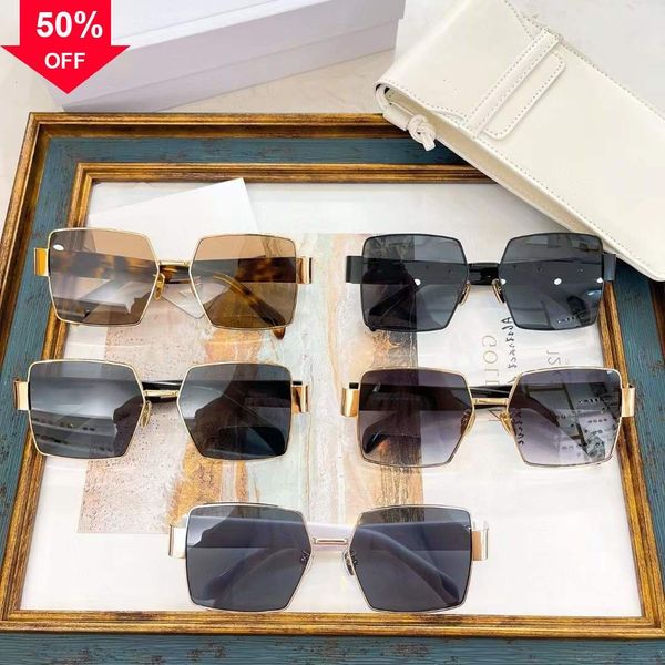 

designer sunglasses new arc de high-end identical plate sunglass men's fashion sunglass cl4s246a, White;black