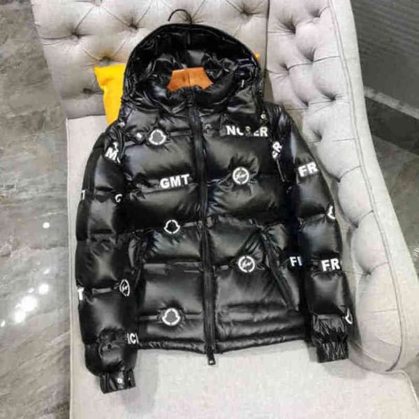 

2022 designer warm mkle mk meng mens down jacket double zipper luxurys france men s downs coat fashion brand outerwear 001 size1-5 mon maya, Black