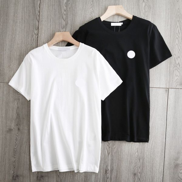 

classic chest logo mens t shirt france luxury brand shirts casual highs quality tee asian size m--xxl, White;black