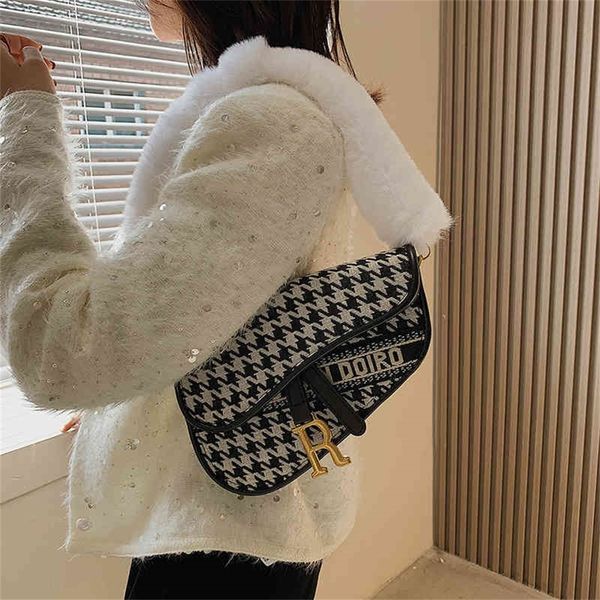 

80% off evening bags outlet online french leopard print minority female winter armpit moon personalized single messenger