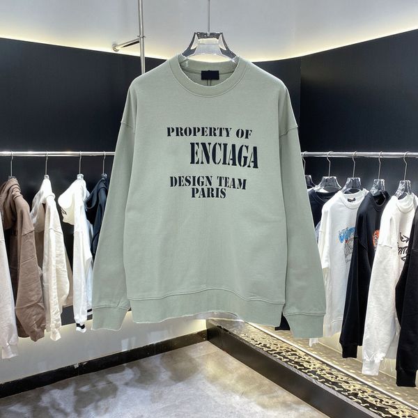 

men's plus size hoodies & sweatshirts in autumn / winter 2022acquard knitting machine e custom jnlarged detail crew neck cotton 4d566sw, Black