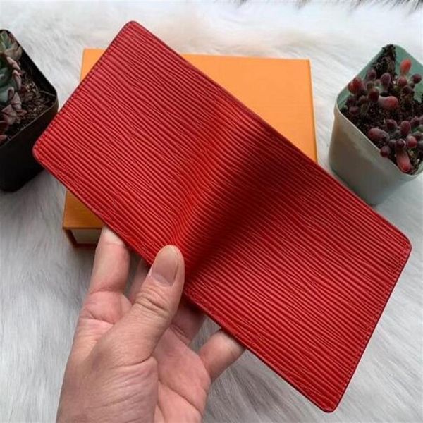 

high-quality men's wallets pu leather fashion cross-wallet mens designer card wallets pocket bag european style purses new wh205c, Red;black