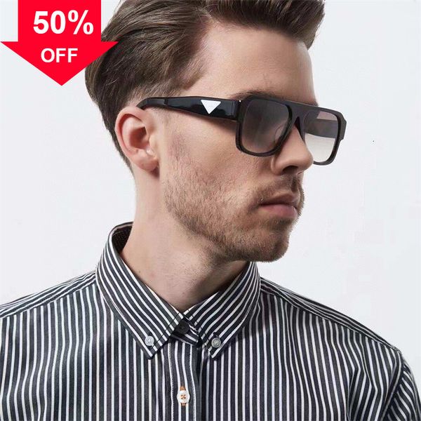 

designer sunglasses p family style trendsetter ins fashion driver driving to-ad sunglass slim male 22y, White;black