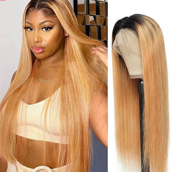 

360 150% Silky Lace Frontal Human Hair Wigs 13X4 Straight Lace Front Wigs for Women Closure Wig Transparent Lace Frontal Wigs, As the picture shows
