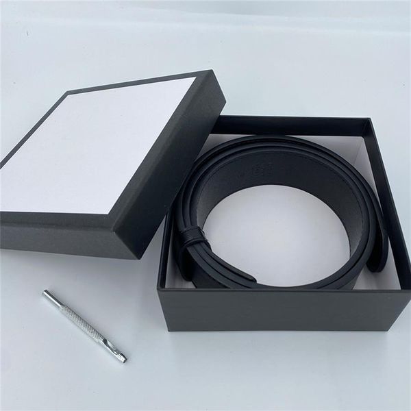 

fashion luxury belts for men women big gold sliver black buckle 2022 designer genuine leather belt classical ceinture 2 0cm 2 8cm 3 4cm263e, Black;brown