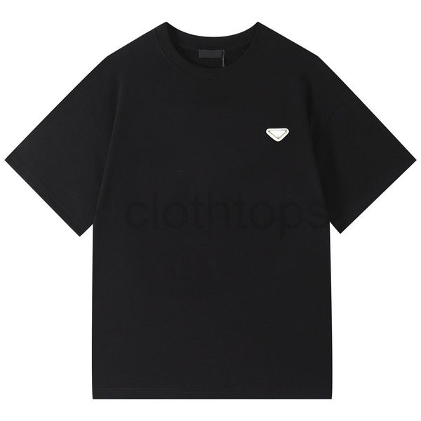 

men's plus tees polos round neck embroidered and printed polar style summer wear with street pure gjftuk, Black;brown