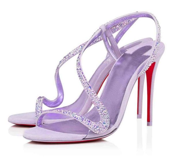 

famous design rosalie sandals shoes women strappy sandalias walking lady pumps luxurious party wedding high heels eu35-43, Black