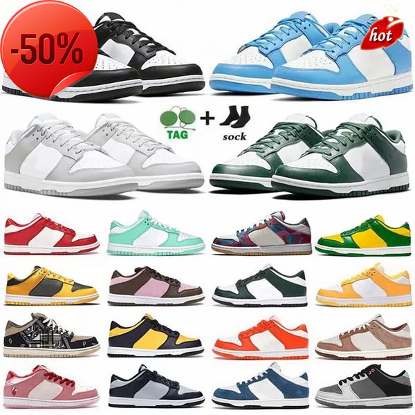 

2022 new designer running shoes mens womens sports shoe unc black white chicago sail team green michigan fashion outdoor mulite