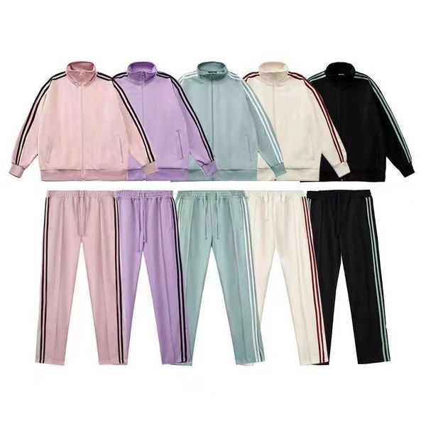 

2022 designer tracksuits men sportswear two piece embroidered women sportswear couple jogging wear jacket pants set sports suit women's, Gray