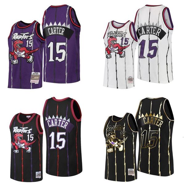 

basketball jerseys vince carter mitchell & ness hardwoods classics retro men women youth throwback jersey, Black;red