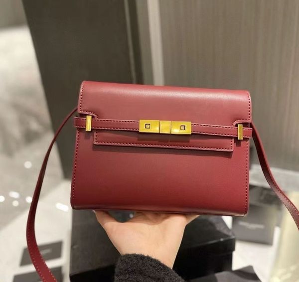 

2023 designer new manhattan bags luxury senior cowhide women's bags in europe and the united states fashion shoulder handbag