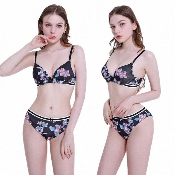 

nouvell seamless floral lace bra bustier sheer bralette for womens transparent cups wireless brassiere underwear lingerie bras sets a1o6#, Red;black
