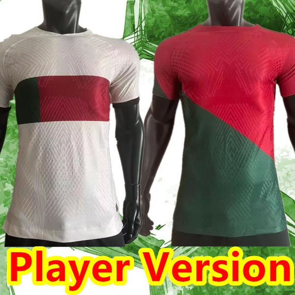 

player version 22 23 portuguesa soccer jerseys joao felix ruben neves bernardo fernandes bruno portugieser 2022 2023 portuguese football shi, Black;yellow