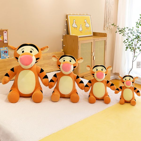 

disney cartoon tiger plush toy pillow children's birthday gift sitting version little tiger doll