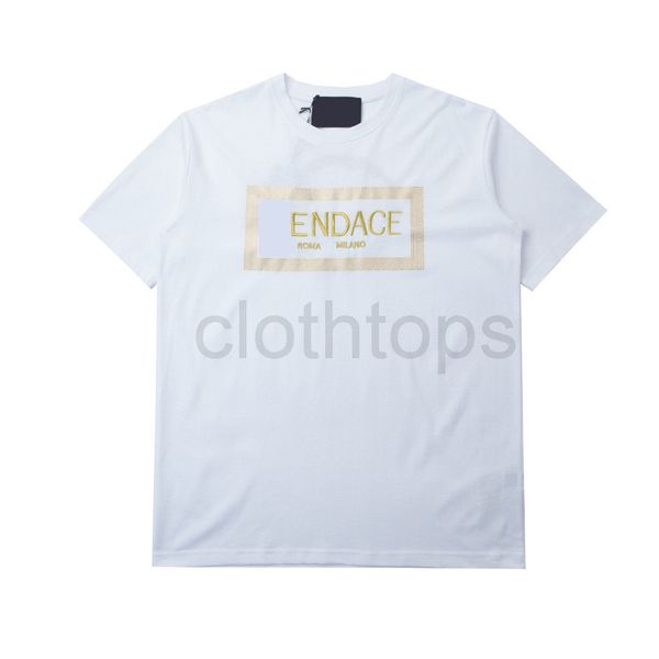 

men's plus tees polos round neck embroidered and printed polar style summer wear with street pure cotton fmjcgh, Black;brown