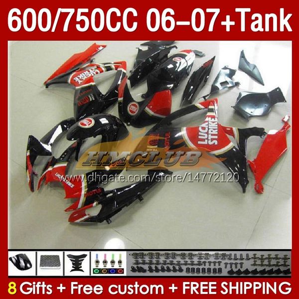 

oem fairings & tank for suzuki gsx-r600 gsxr750 gsxr600 k6 gsxr-750 06 07 154no.90 gsxr 600 750 cc 600cc 750cc 2006 2007 gsxr-600 06-07 inje