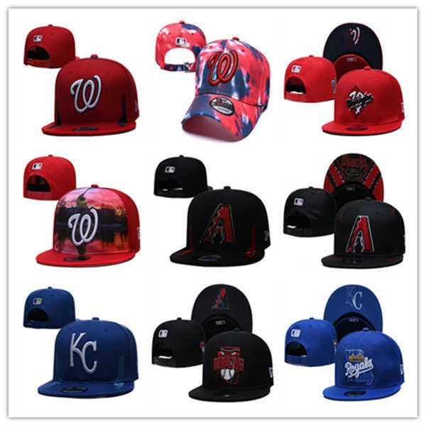 

men washington arizona kansas baseball hat snapback nationals diamondbacks city royals, Black;white