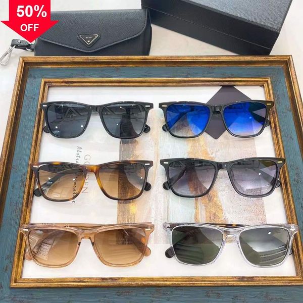 

designer sunglasses p family's new online celebrity the same personalized trend sunglass men's versatile summer artifact sunglass, White;black