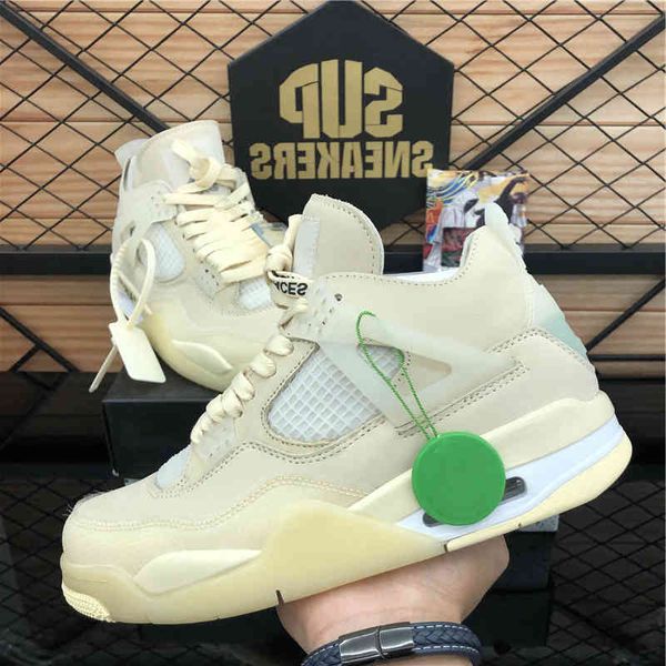 

shoes cream sail black cat white cement men women 4 4s cactus jack size36-46