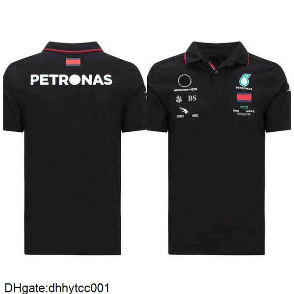 

men's t-shirts petronas t shirts mercedes amg formula one racing women casual short sleeve t-shirts benz lewis hamilton team work cloth, White;black