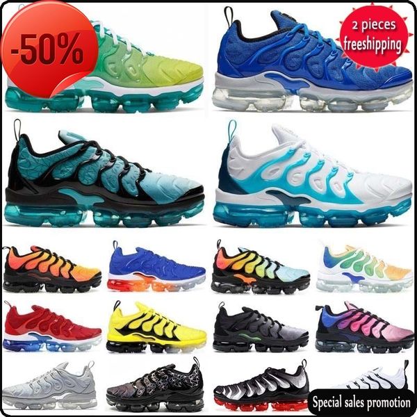 

boots running shoes 2023 tn plus women men triple black white pink rise regency purple lemon lime volt mens trainers sports sneakers 36-47