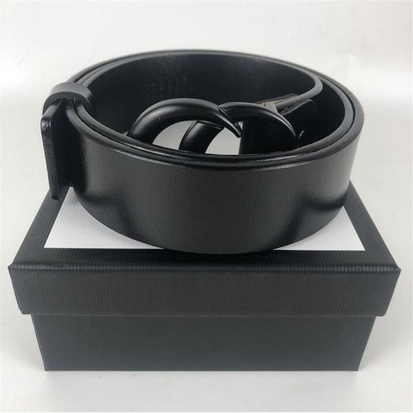 

men designers belts fashion genuine leather womens mens letter double g buckle belt cinturones de dise o mujeres width 3 8cm with box3260, Black;brown