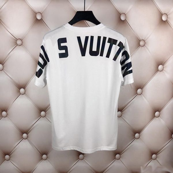 

new mens designers t shirt man womens tshirts with letters print short sleeves summer shirts men loose tees asian size m-3xl, White;black