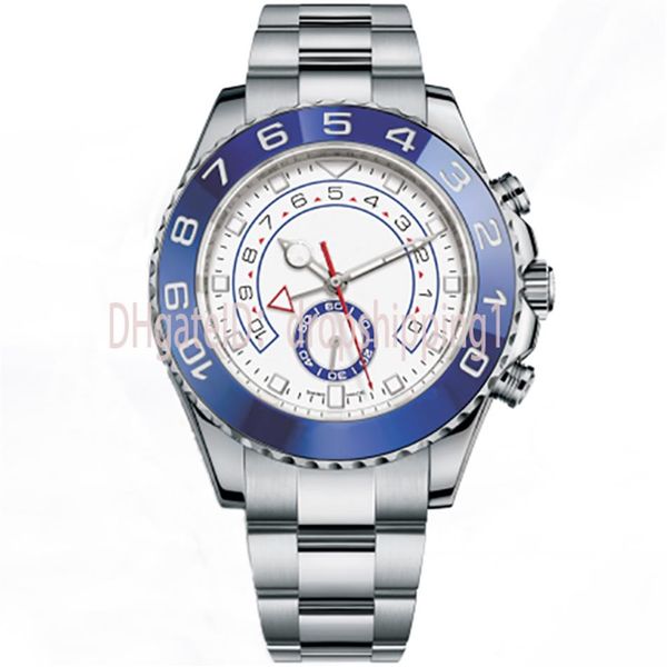 

drop1-mens watches 116681 44mm two tone rose gold stainless steel men's automatic mechanical watches big dial chronog198b, Slivery;brown