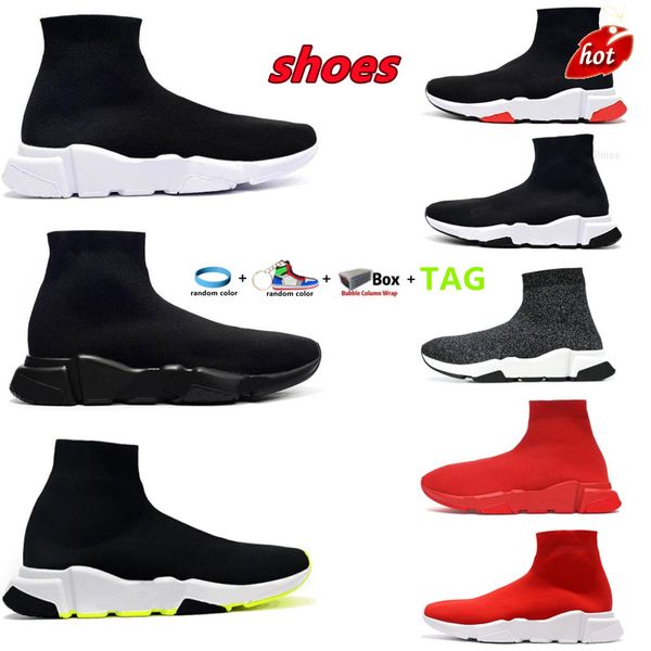

trainers sock shoes women trainer socks boot fashion speed luxury walking lace runners red black casual men booties