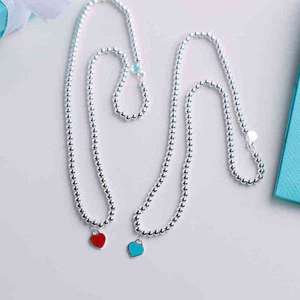

pendant necklaces fashion original women's pendant necklace s925 silver famous designer collarbone necklace with box g220916