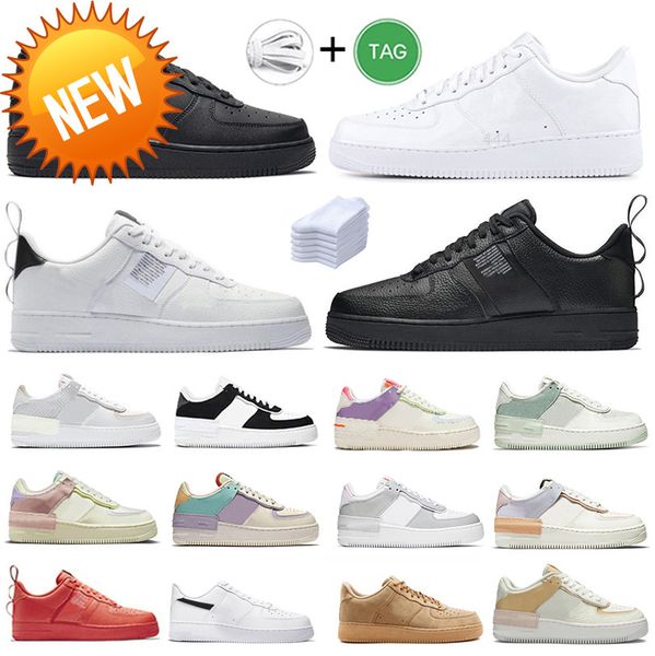 

new boots men women af1 running shoes classic triple white black mens womens trainers sneakers spo