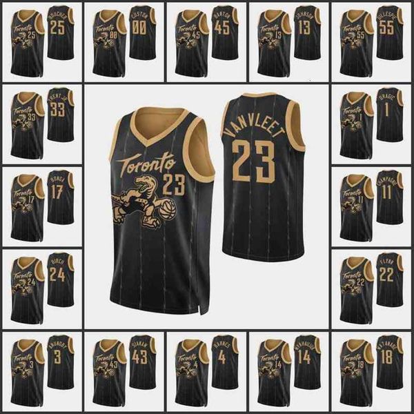 

-22 printed men pascal siakam fred vanvleet sviatoslav mykhailiuk og anunoby city 22 edition 75th anniversary diamond jerseys311l