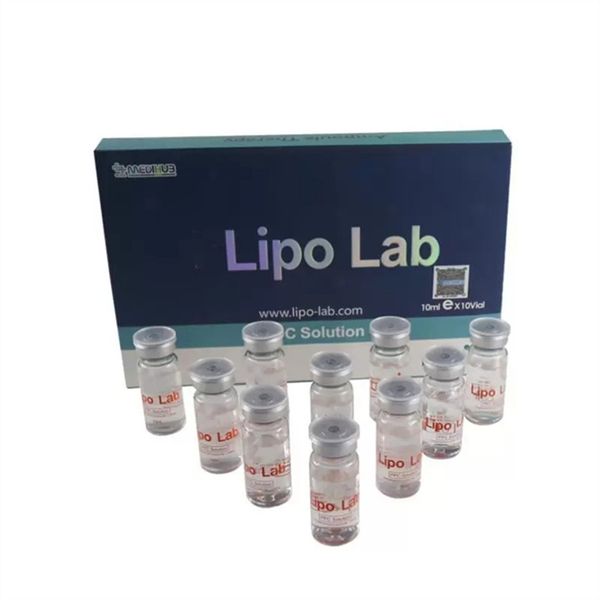 

korea 10 vials x10ml slimming lipolab ppc v line solution lipo lab