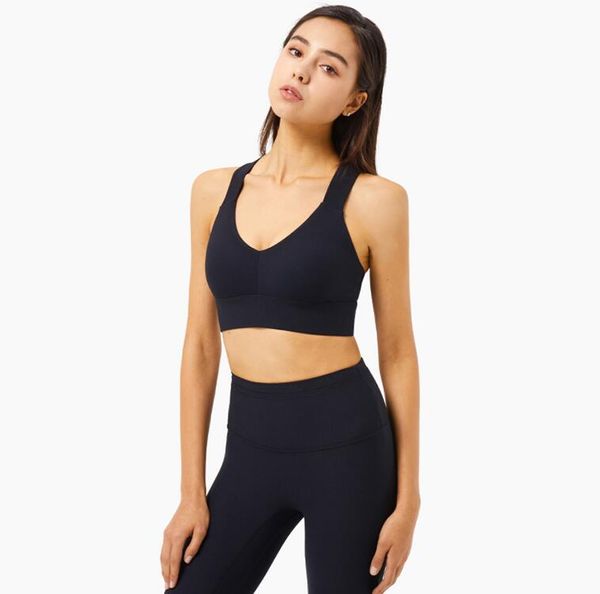 

realfine tanks 5a lumon yoga vest bra sports tank camis for women size s-xl, White