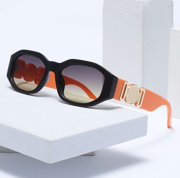 

luxury womens sunglasses fashion small rectangle gold logo women men 2022 brand design ladies skinny outdoor shopping shade retro, White;black