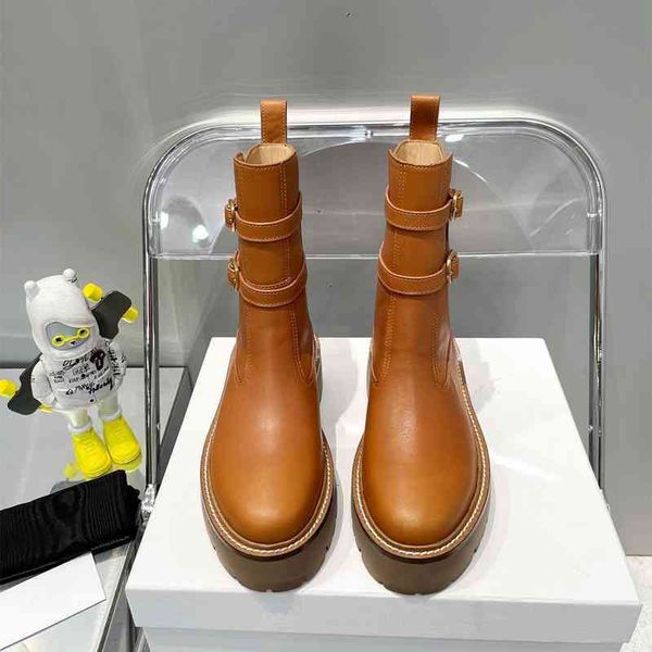 

boots martin boots arc de triomphe autumn and winter thick soled knight british style super fire chic french short women, Black