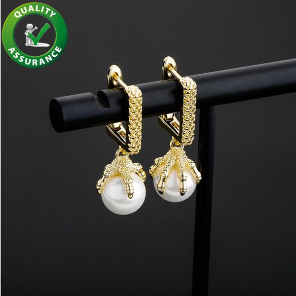 

diamond earrings fashion hoop ear ring luxury designer jewelry earring iced out hip hop bling jewellry men accessories stud earing255e, Golden;silver