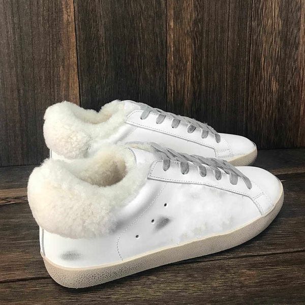 

golden designer women casual shoes luxury trainers superstar sneakers sequin italy classic white do-old dirty shoe