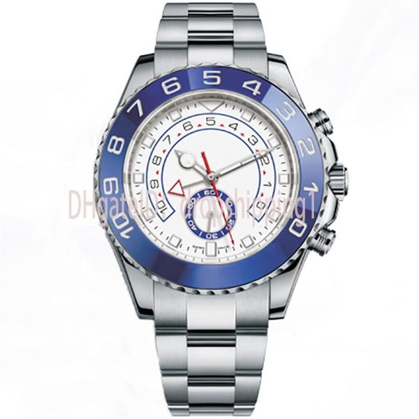 

drop1-mens watches 116681 44mm two tone rose gold stainless steel men's automatic mechanical watches big dial chronog269o, Slivery;brown