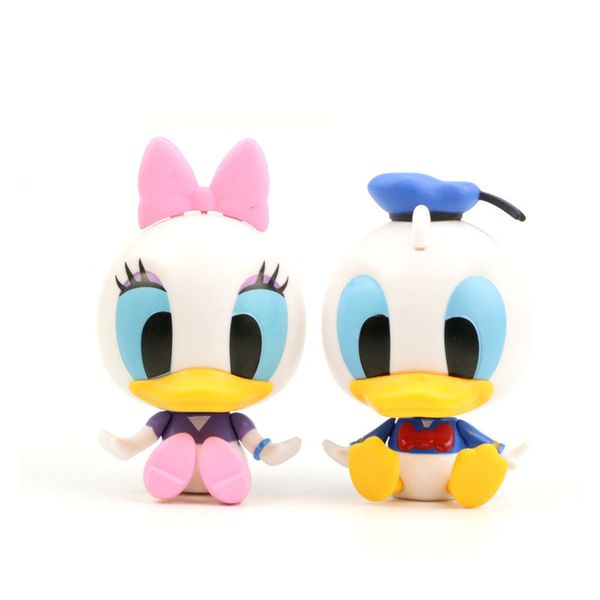 

disney genuine authorized classic characters 2 doll dolls detachable children's toys cake ornaments birthday gifts