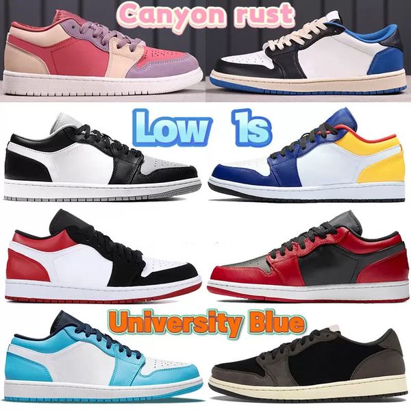 

basketball shoes trainers sports sneaker designer women rpyal shadow obsidian paris chacigo red jumpman 1 mens og unc 1s low unc size 36-46