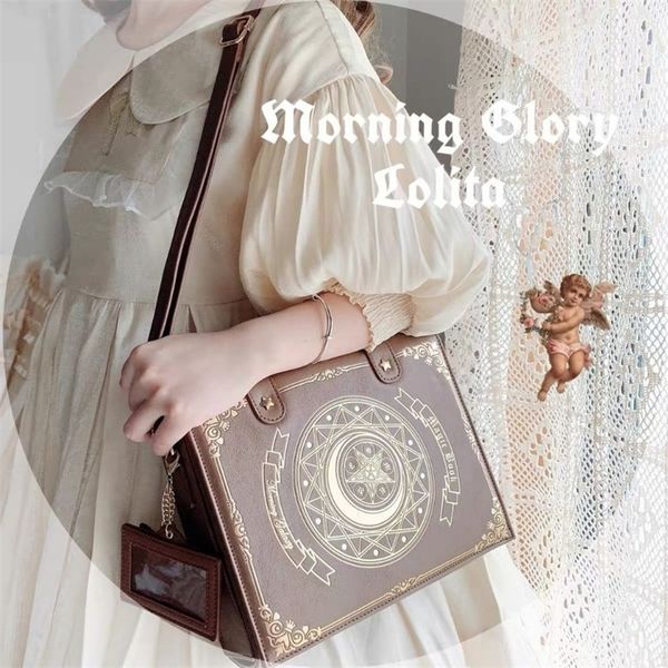 

evening bags xiuya magic book lolita bag preppy style students diagonal cross shoulder bags for women ladies sweet cute elegant flap bag 220