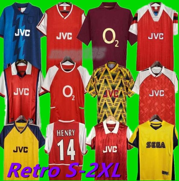 

gunners henry retro soccer jerseys arsen highbury pires reyes 02 03 05 06 92 93 94 95 96 98 99 bergkamp adams persie galla 88 89 90 henry vi, Black;yellow