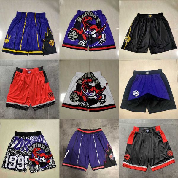

toronto''raptors''men throwback basketball shorts pocket, Black