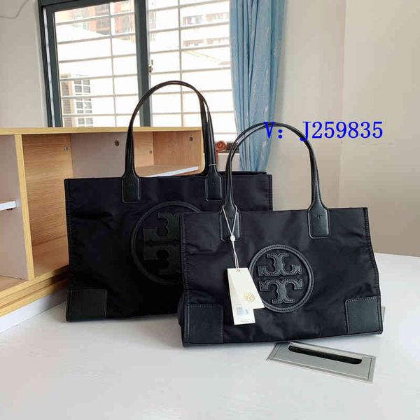 

bags luxury torysburchs designer handbag big lady waterproof cloth bag nylon material portable single shoulder shopping tote