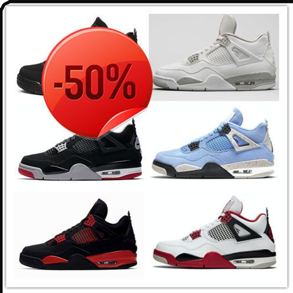 

retroes style basketball shoes aj 4 4s men obsidian unc fearless turbo green backboard phantom gym red mens awesome sports sneakers, Black